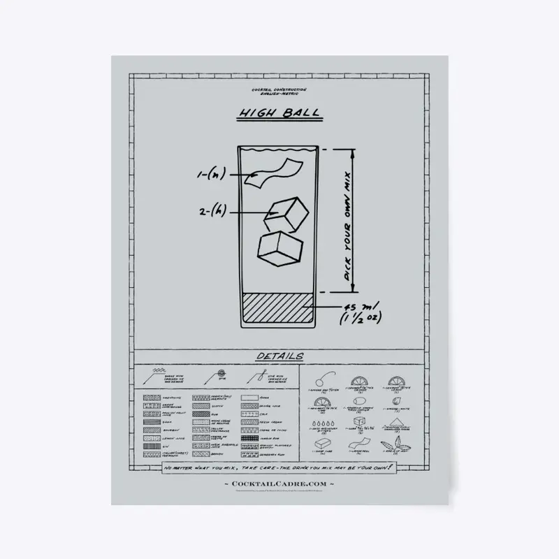 Highball Chart (Black Type)